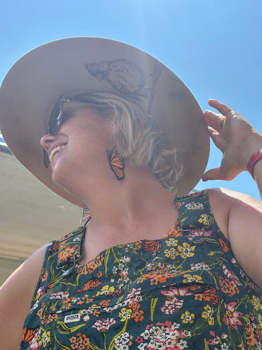 Monarch Butterfly Earrings